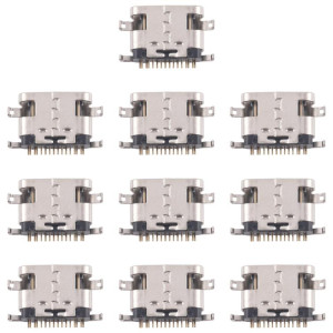 Lot de 10 connecteurs de charge 12 broches d'origine, modèle : coin supérieur SH29031948-20